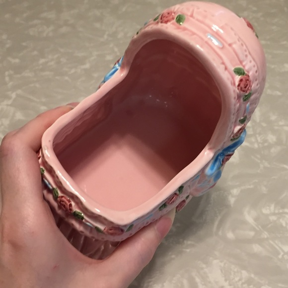 Vintage Baby Planter 🎀 Cute Cradle - Picture 5 of 8